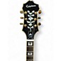 Used 2023 Epiphone Broadway Left Handed Vintage Sunburst Hollow Body Electric Guitar