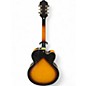 Used 2023 Epiphone Broadway Left Handed Vintage Sunburst Hollow Body Electric Guitar