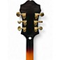 Used 2023 Epiphone Broadway Left Handed Vintage Sunburst Hollow Body Electric Guitar