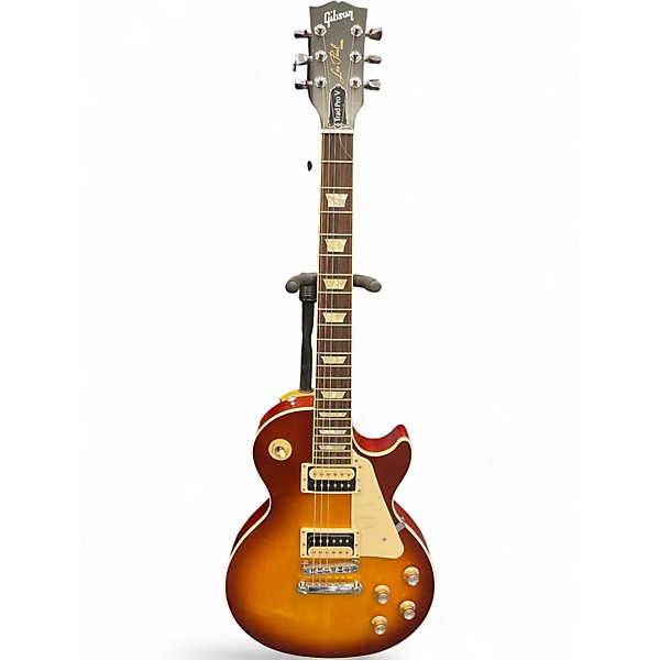 Used Gibson Les Paul Traditional Pro V 2 Color Sunburst Solid Body Electric Guitar