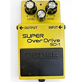 Used BOSS SD1 Super Overdrive Effect Pedal