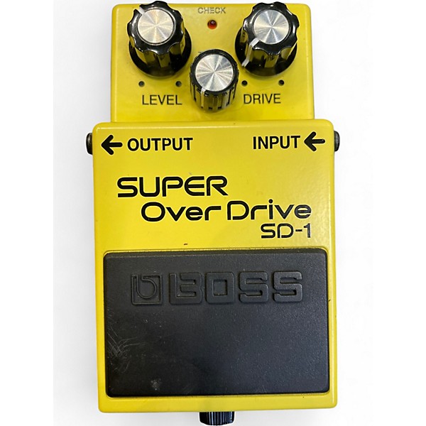 Used BOSS SD1 Super Overdrive Effect Pedal