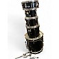 Used Yamaha 5 Piece Stage Custom BLACK Drum Kit thumbnail