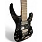 Used Jackson JS22-7 Dinky 7 String Black Solid Body Electric Guitar