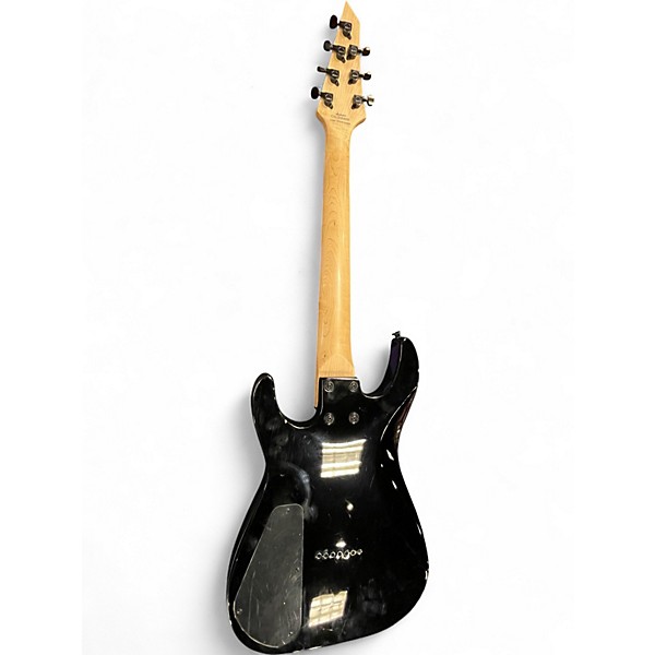 Used Jackson JS22-7 Dinky 7 String Black Solid Body Electric Guitar
