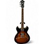Used 2000s Ibanez AS73 Artcore Brown Sunburst Hollow Body Electric Guitar