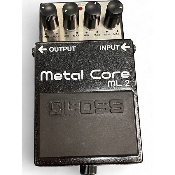 Used BOSS ML2 Metal Core Distortion Effect Pedal
