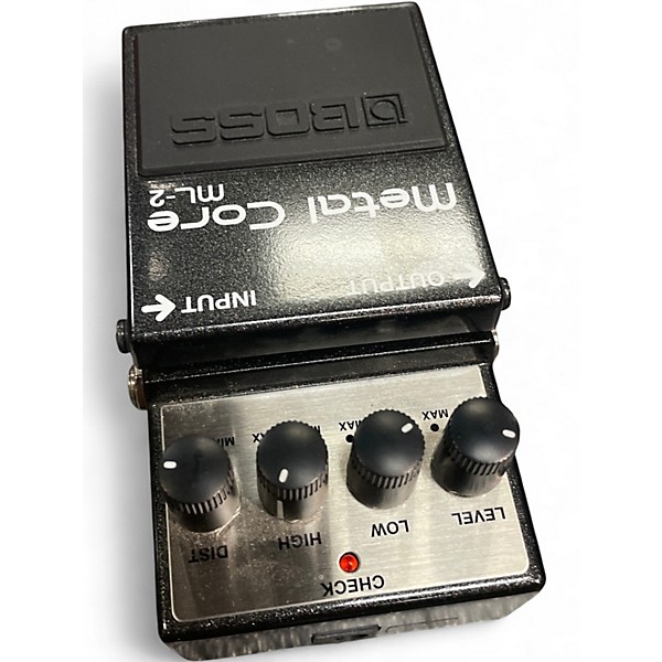 Used BOSS ML2 Metal Core Distortion Effect Pedal