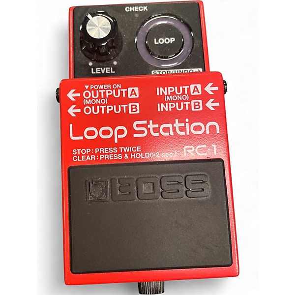 Used BOSS RC1 Loop Station Pedal