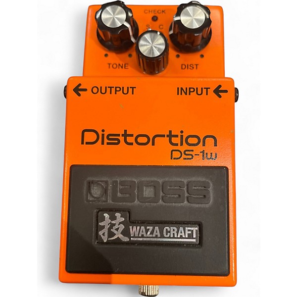 Used BOSS DS1W Effect Pedal