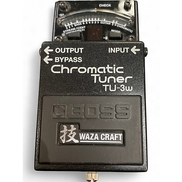 Used BOSS TU-3W Chromatic Tuner Pedal