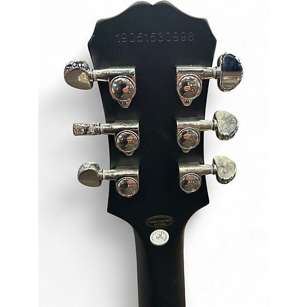 Used Epiphone Les Paul Traditional PRO III Black Solid Body Electric Guitar