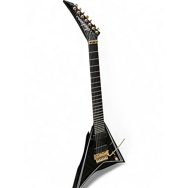 Used Jackson RR24-7 Pro Series Signature Mark Heylmun Rhoads Black Solid Body Electric Guitar