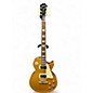 Used Epiphone LES PAUL STANDARD GOLDTOP GOLD Solid Body Electric Guitar thumbnail