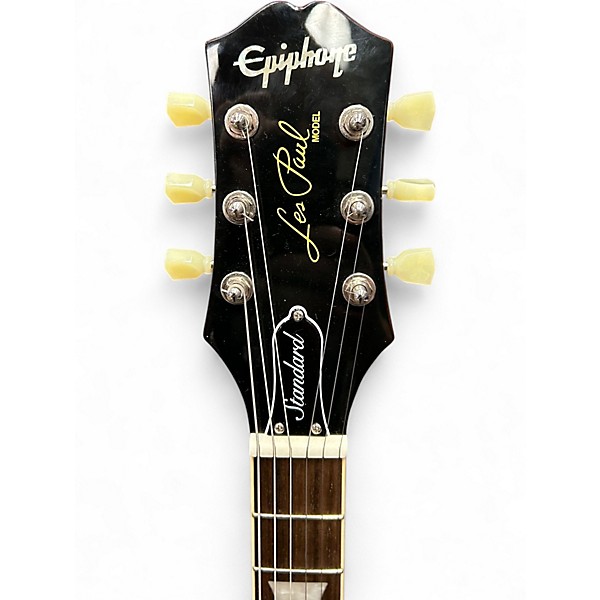 Used Epiphone LES PAUL STANDARD GOLDTOP GOLD Solid Body Electric Guitar