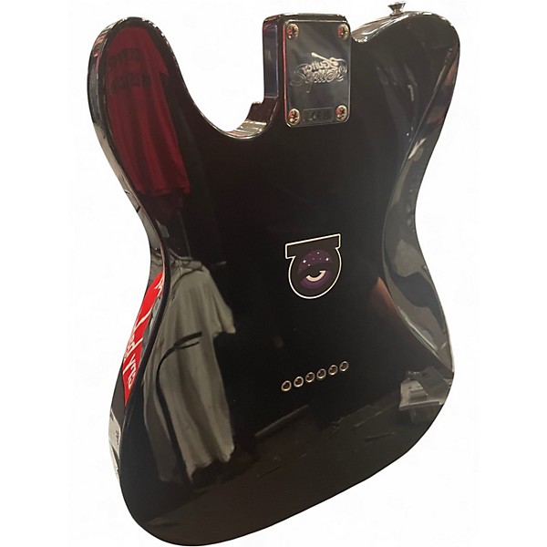 Used Squier telecaster custom Black Solid Body Electric Guitar