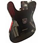 Used Squier telecaster custom Black Solid Body Electric Guitar