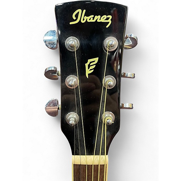 Used Ibanez PF15 Left Handed Natural Acoustic Guitar