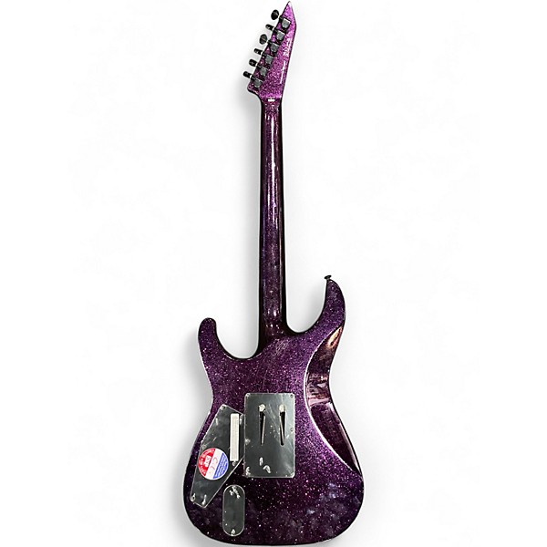 Used ESP LTD KH602 Kirk Hammett Purple Sparkle PURPLE SPARKLE Solid Body Electric Guitar