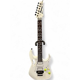 Used Ibanez JEMJR white Solid Body Electric Guitar