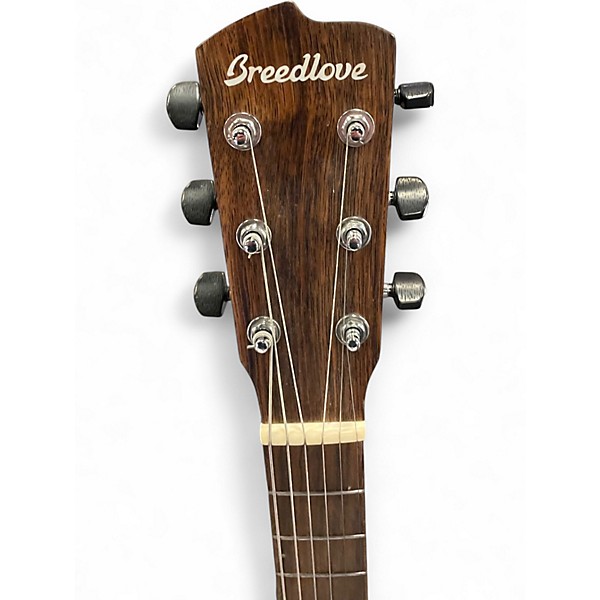 Used Breedlove Wildwood Concertina Satin ce Mahogany Acoustic Electric Guitar