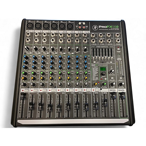 Used Mackie PROFX12 Unpowered Mixer