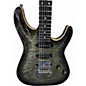 Used Schecter Guitar Research CALIFORNIA CLASSIC QUILTED BLACK Solid Body Electric Guitar