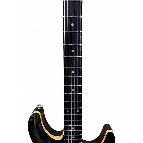 Used Schecter Guitar Research CALIFORNIA CLASSIC QUILTED BLACK Solid Body Electric Guitar