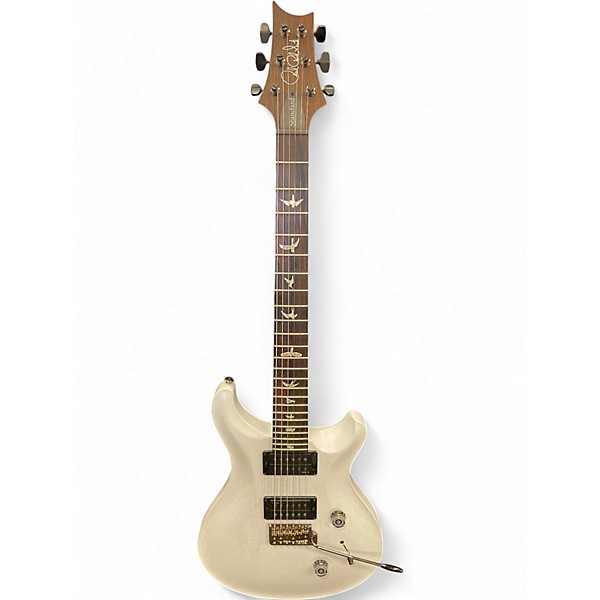 Used PRS Standard 24 Pearl White Solid Body Electric Guitar