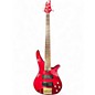 Used Yamaha RBX765A Trans Red Electric Bass Guitar thumbnail