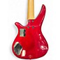 Used Yamaha RBX765A Trans Red Electric Bass Guitar