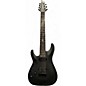 Used Schecter Guitar Research Damien 7 String Black Solid Body Electric Guitar thumbnail