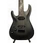 Used Schecter Guitar Research Damien 7 String Black Solid Body Electric Guitar