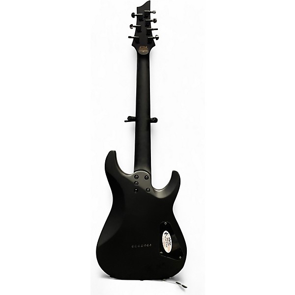 Used Schecter Guitar Research Damien 7 String Black Solid Body Electric Guitar