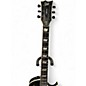 Used ESP EC1000 Deluxe Black and White Solid Body Electric Guitar
