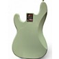 Used Squier Precision Bass Surf Green Electric Bass Guitar