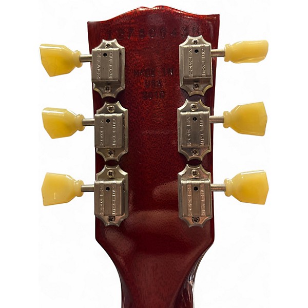 Used 2010 Gibson Les Paul Traditional Iced Tea Solid Body Electric Guitar