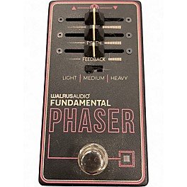 Used Walrus Audio FUNDAMENTAL PHASER Effect Pedal