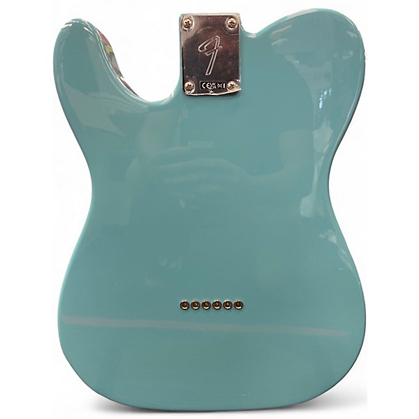 Used Fender Player II Telecaster Aquatone Blue Solid Body Electric Guitar