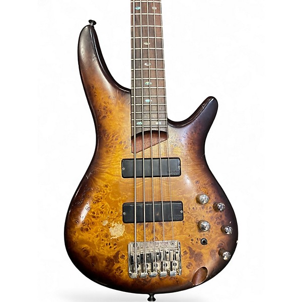 Used Ibanez SR505PB SUNBURST Electric Bass Guitar