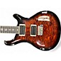 Used PRS SE Custom 24 Black and Gold Solid Body Electric Guitar