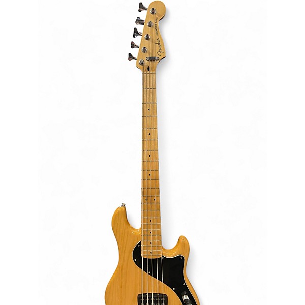 Used Fender Deluxe Dimension Bass V 5-String Natural Electric Bass Guitar
