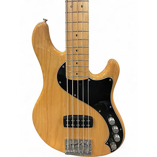 Used Fender Deluxe Dimension Bass V 5-String Natural Electric Bass Guitar