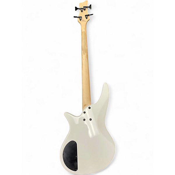 Used Jackson JS2 Spectra Bass White Electric Bass Guitar