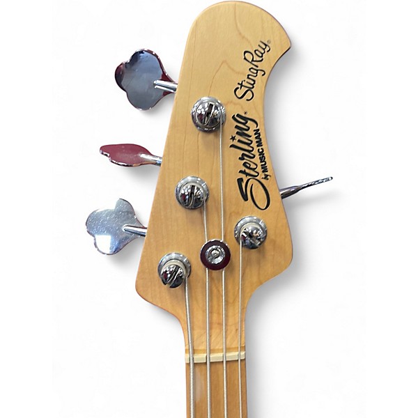 Used Sterling by Music Man StingRay Classic Ray24CA Blonde Electric Bass Guitar