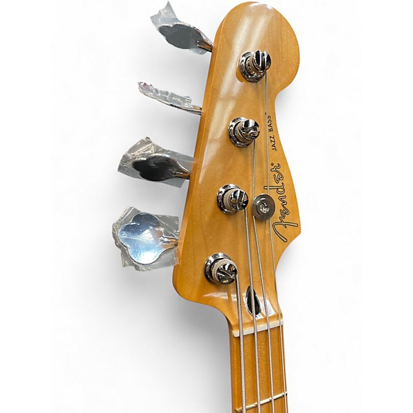 Used Fender Player Jazz Bass BLUE BURST Electric Bass Guitar