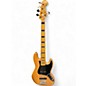 Used Squier Vintage Modified Jazz Bass V Natural Electric Bass Guitar thumbnail