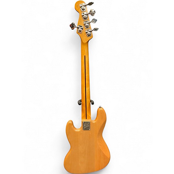 Used Squier Vintage Modified Jazz Bass V Natural Electric Bass Guitar