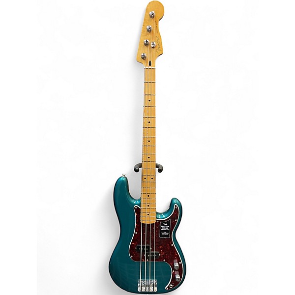 Used Fender Player Precision Bass Green Electric Bass Guitar