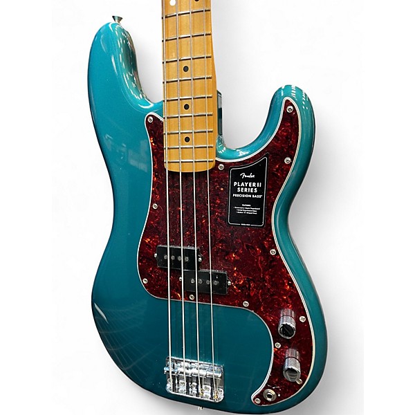 Used Fender Player Precision Bass Green Electric Bass Guitar